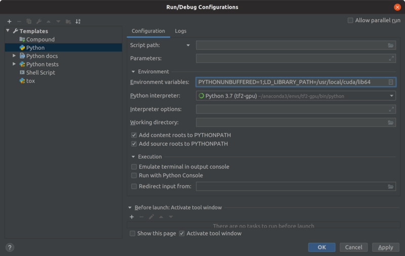File:Pycharm LD LIBRARY PATH config.png
